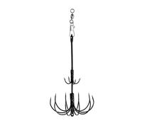 Squid Fishing Jig Double Hook Fishings Stainless Steels Outdoor Tackle Head Sea