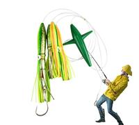 Squid Fishing Lures - Octopus Skirts of Towing | UV Bait for Saltwater Fishing Artificial Bass Trout Fishing Accessories Realistic Fishing Accessories Soft Recall for Fishing