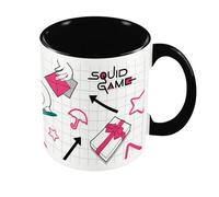 Squid Game 2 456 Inner Two Tone Mug White/black/pink (One Size)