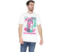 Squid Game Attention All Players Unisex T Shirt, White, X-Large