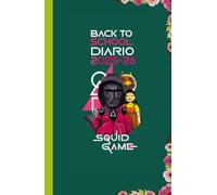 SQUID GAME Diario Scuola 2025-2026, 12 Mesi per Bambini e Ragazzi, Copertina Rigida 328 Pagine Nero Bianco con Attività e Giochi, per Scuola ... 2025-2026, 12 Mesi per Bambini e Ragazzi