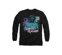 Squid Game Front Man Begin The Next Game Unisex Long Sleeve T Shirt, Black, XX-Large