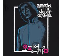 Squid Game Front Man Men's T-Shirt - Black - XXL