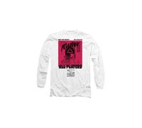 Squid Game Men's ATTENTION GUARD Long Sleeve T-Shirt, White | Size: 2XL Squid Game White 2XL