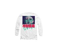 Squid Game Men's DUO TONE YOUNG-HEE Long Sleeve T-Shirt, White | Size: Large Squid Game White L