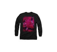 Squid Game Men's GUARDS TV SCREEN Long Sleeve T-Shirt, Black | Size: 2XL Squid Game Black 2XL