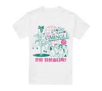 Squid Game Men's Merry Go Round T-Shirt in White | Size: Medium Squid Game White M