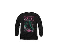 Squid Game Men's ONE MORE ROUND ANIME Long Sleeve T-Shirt, Black | Size: XL Squid Game Black XL