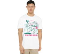 Squid Game Merry Go Round Unisex T Shirt, White, X-Large
