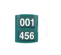 Squid Game Numbers Mug Green/white (One Size)