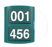 Squid Game Numbers Mug in White Squid Game White