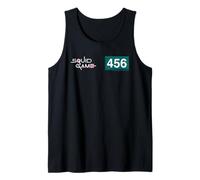 Squid Game Player 456 Number And Logo Tank Top