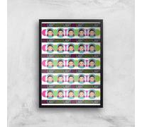 Squid Game Red Light Green Light Giclee Art Print | Size: A2 Squid Game Multicolor A2