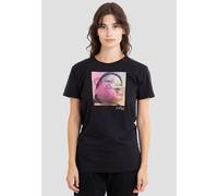 Squid Game Season One Red Light Green Light Portrait T-Shirt, Black | Size: Large Squid Game Black L