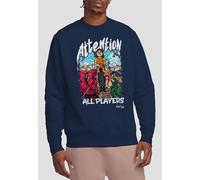 Squid Game - Season Three Attention Anime Sweatshirt, Navy | Size: 2XL Squid Game Navy 2XL