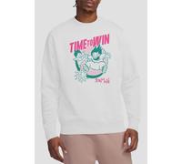 Squid Game - Season Three Time To Win Sweatshirt, White | Size: 2XL Squid Game White 2XL