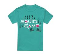 Squid Game Silhouette Games Unisex T Shirt, Jade Dome, Small