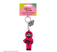 Squid Game Soldier Squishy Keychain | Acotis