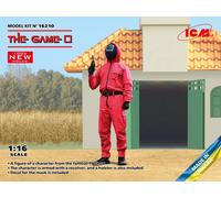 Squid Game Square Soldier Figure (100% New Molds) 1:16 Plastic Model Kit ICM