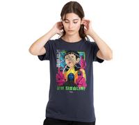 Squid Game Women's Evil Group Anime T-Shirt, Deep Navy | Size: Small Squid Game Navy S