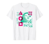 Squid Game Young HEE Overlay T-Shirt, Men, White, 5X-Large