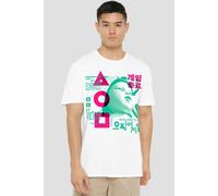Squid Game Young Hee Overlay T-Shirt White | Size: XL Squid Game White XL