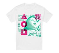 Squid Game - Young HEE Overlay Unisex T Shirt, White, Small