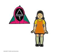 Squid Games Pin set of 2 Young-hee & Soldier CR3243 - Classic