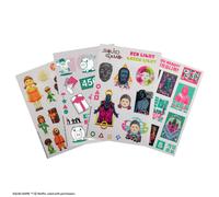 Squid Games Set of 4 Sheets Stickers Squid Game CR5420