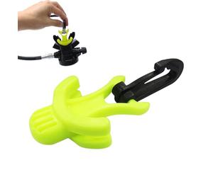 Squid Holder - Mouthpiece Holder | Silicone Regulator Holder | Squid Tool, Spring Design, Diving Flag Strap, Diving Equipment To Protect Your Regu