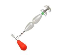 Squid jig baths, squid fishing lures - Shrimp tackle on shrimp for saltwater fishing | Novelty Fishing Equipment Explosive Baits for Big Sands