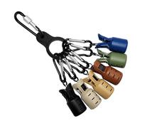 Squid Jig Hook Protector,Fishing Tackle Hooks Protector with Carabiner - High-Strength Versatile Lure Bait Safety Cover for Adults Professionals Enthusiasts