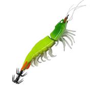 Squid Jig Hooks - Artificial Shrimp Bait and Rig - Squid Lures in , for Men, Dads, Husbands, Lake, River, Shore, Shallow Water, Sweet