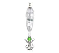 Squid Jig Hooks | Glowing LED Lights Umbrella Shaped Tool | Cuttlefish Sleeve Octopus Jig Baits | for Saltwater Fresh Water Deep Sea Night Boat Fishing Outdoor