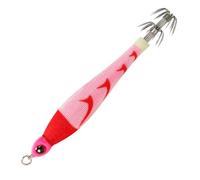 Squid Jig Lure | Artificial Glow In The Dark Baits - Fishing Lures With Dry Hook | For Fishing In River, Boat, Lake, Kayak, Shore, Trout, Perch, Carp, Salmon Catfish, Fishermen