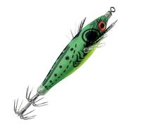 Squid Jigs,Glowing Realistic Round With A Fishhook,Squid Lures Jigs - For Perch, Octopus, Lakes, Rivers, Streams, Reservoirs, Coastal Areas And The Coastline