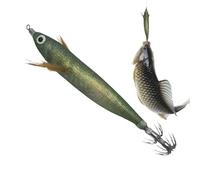 Squid Lure | 12cm With Sound Beads Artificial Bait,Night Vision Baits | For Shrimp Sea Cat Perch Trout Catfish Tugfish Lake Stream Pond