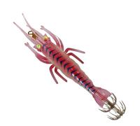 Squid Lure - Phosphorescent and Multi-Hook - Artificial Prawn and Prawns Bait, for Amateur Beginners Professionals Husband Dock Shore Coastal Water