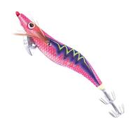 Squid Lure | Squid Jig is a lure that glows underwater to attract squid and fish Squid Bait | Wooden Shrimp Hook with Luminous Effect, Flexible Swim, Real Shrimp