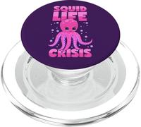 Squid Midlife Crisis Pun PopSockets PopGrip for MagSafe