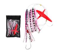 Squid Skirt, Trolling Bait, Saltwater Fishing Lure, Large Game Trolling Bait, UV Tuna Fishing Hook, Saltwater, Fish Bites, Bait, Skirts Trolling