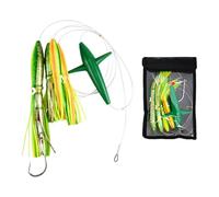 Squid Skirt, Trolling Bait, Saltwater Fishing Lure, Large Game Trolling Bait, UV Tuna Fishing Hook, Saltwater, Fish Bites, Bait, Skirts Trolling