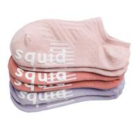 squid socks Anti-Slip Grip Socks | Soft-Fit No Show Socks for Adults Yoga, Daily Use & More | Medium, Perfectly Pastel