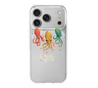 Squid Squad Phone Case Shockproof Phone Shell Protection Back Covers Compatible with iPhone 17 Pro