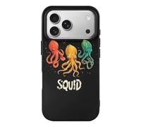 Squid Squad Phone Case Shockproof Phone Shell Protection Back Covers Compatible with iPhone 17 Pro