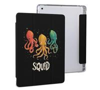 Squid Squad Tablet Case with Pencil Holder Protective Cover Design Compatible for IPAD 2020 （10.2in）