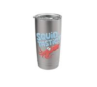 Squid-Tastic Zoologist Fish Animal Biologist Ocean Squid Stainless Steel Insulated Tumbler