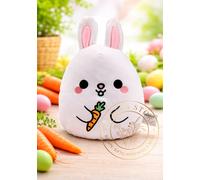 Puckator Squidglys Adoramals Pets Frances the Bunny Plush Toy - Plushies Cute Animal Baby Newborn Kids Toys Stuff Gifts Gift For Girlfriend Cuddly Stuffed Toy Plushie