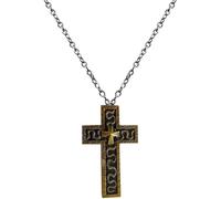 Squids Necklace Game, 2026New Games of Squid Costume Necklace, Cross-ShapedNecklace with Secret Compartment, Character Ten Shaped PendantNecklaces 3D Metal Design Charm (D)