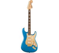 Squier 40th Anniversary Stratocaster, Gold Edition, Lake Placid Blue